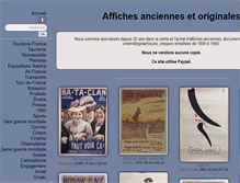 Tablet Screenshot of lafficheur.com